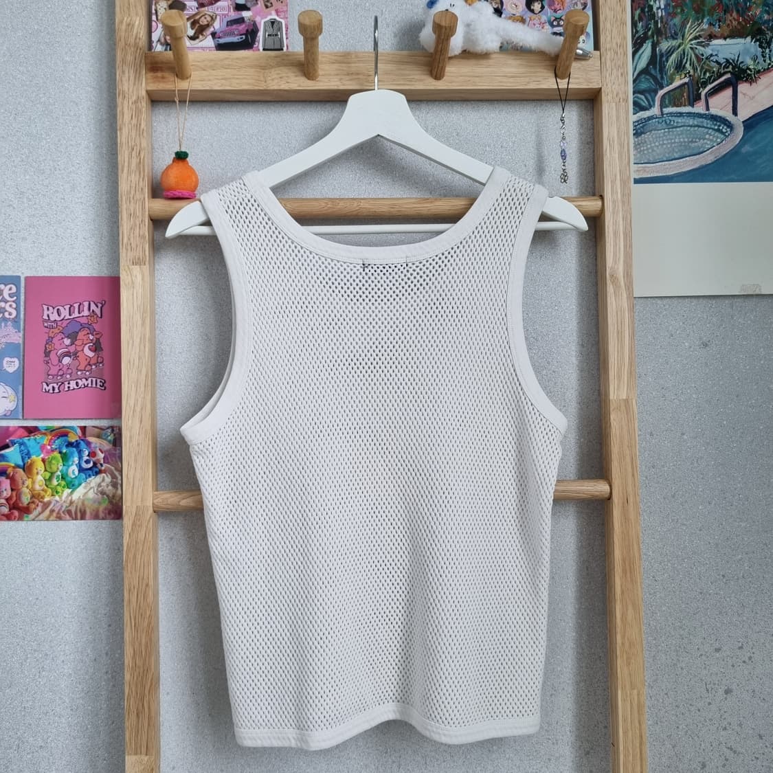 JPN WKMK mesh sleeveless 상품이미지7
