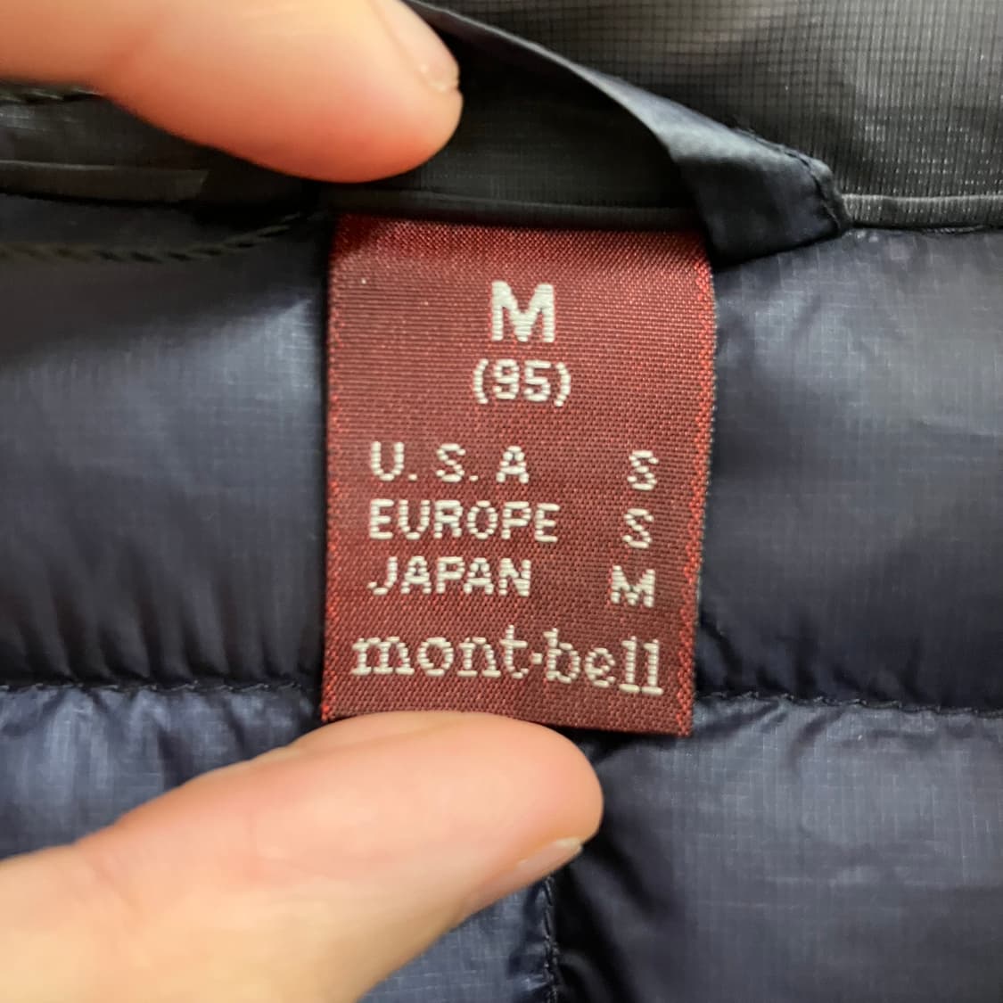 N33 몽벨 경량 패딩 상품이미지5