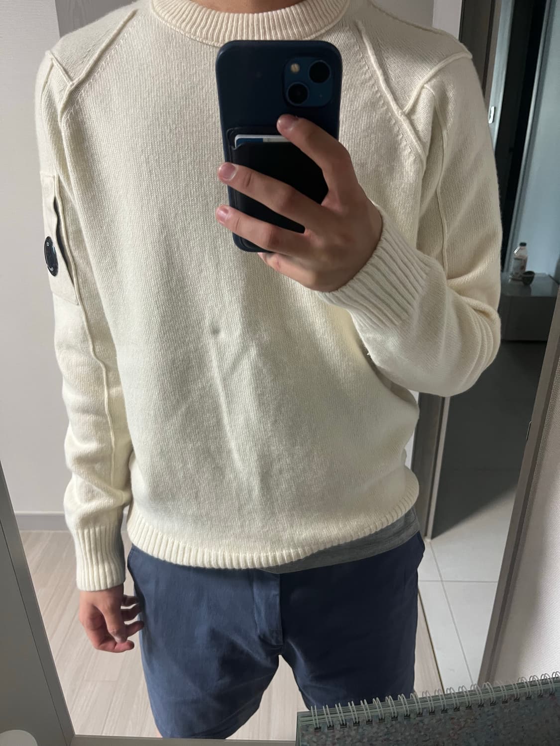 Cp컴퍼니 크루넥 니트 상품이미지1