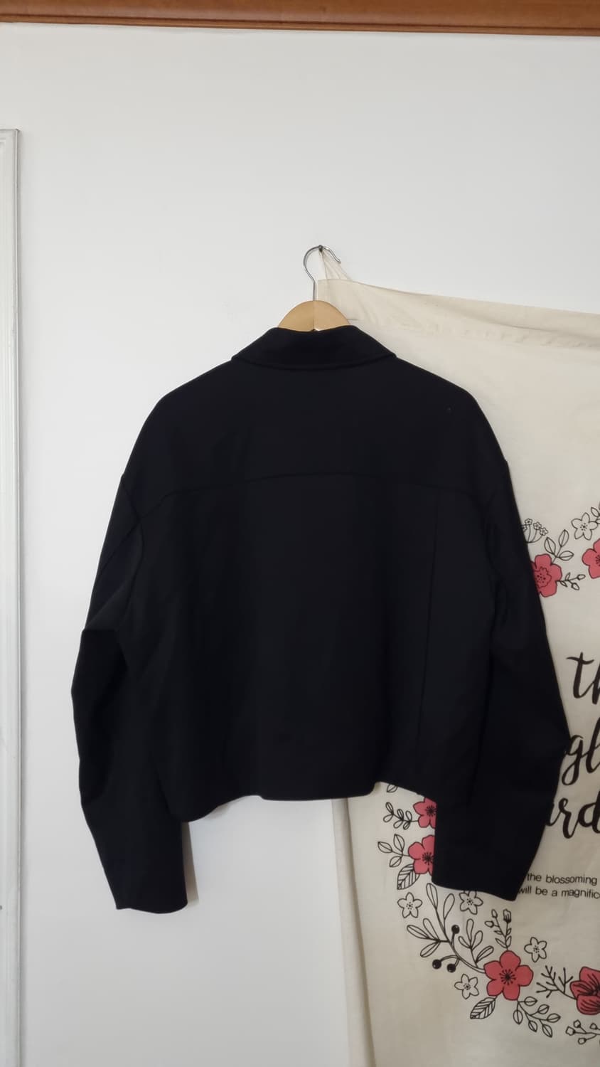 한섬 MUILL울혼방 집 숏 자켓 L 상품이미지3