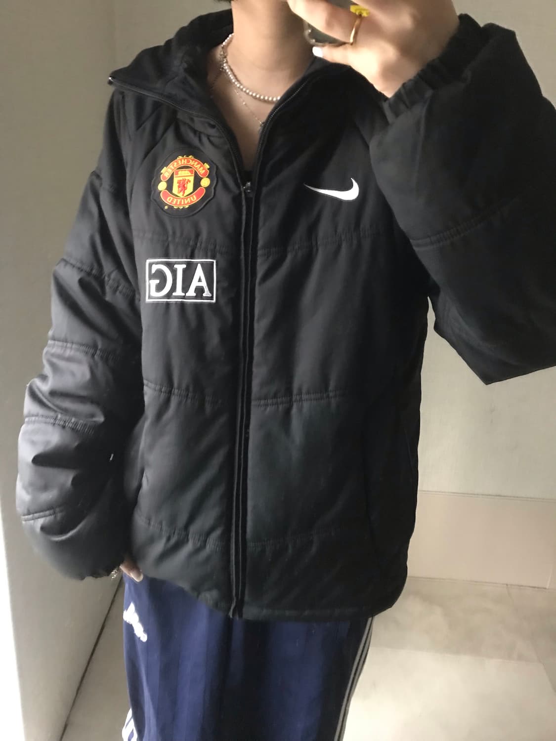 나이키 맨유 패딩 상품이미지2