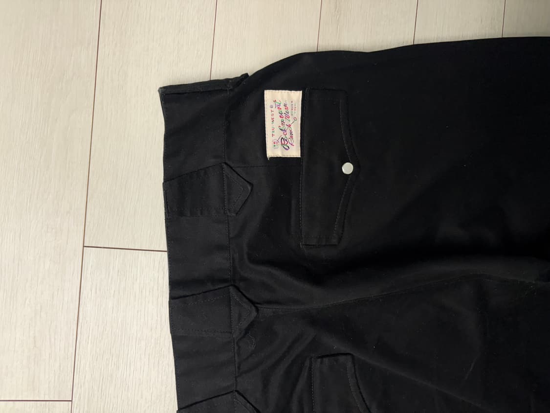 락마운트 랜치웨어 웨스턴 코튼 팬츠 블랙 (34) 상품이미지3