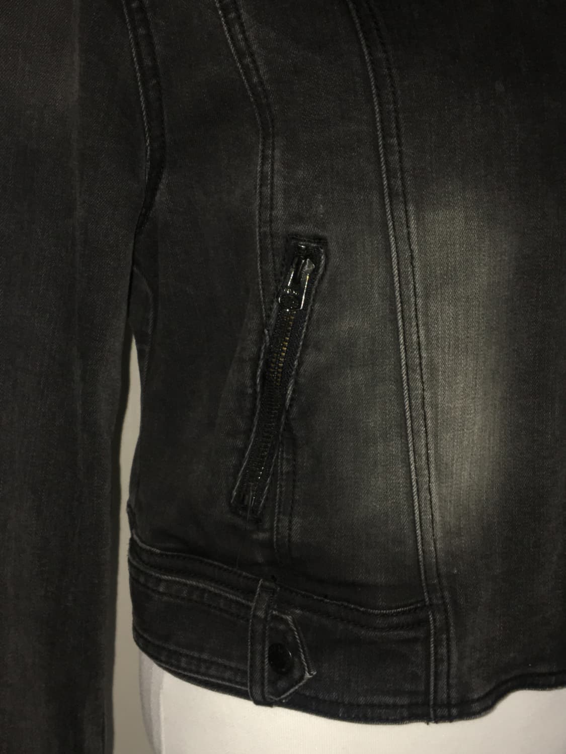  Mixxo black denim jacket  상품이미지3