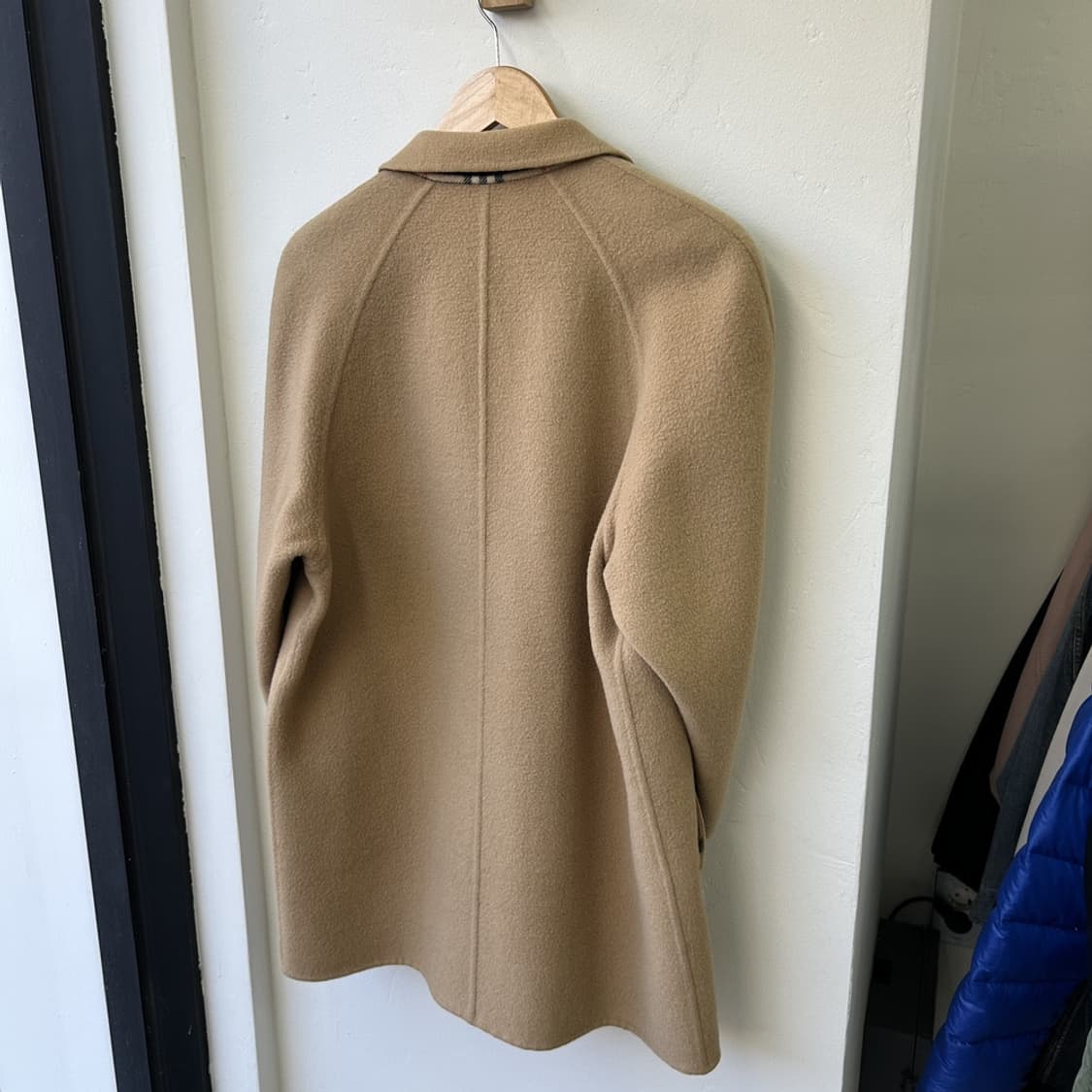 15917 - 버버리 베이지 울 코트 (울 100%) 상품이미지8