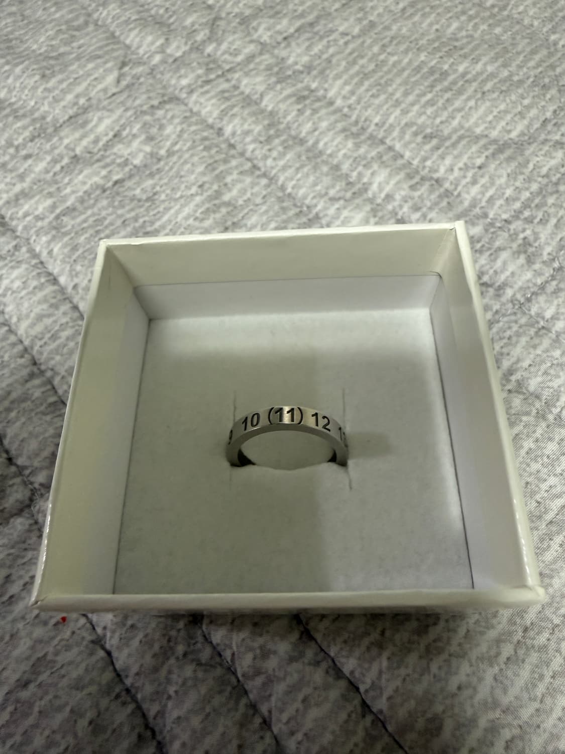 [18호]25FW 메종 마르지엘라 뉴메리컬 로고 링 반지 상품이미지8