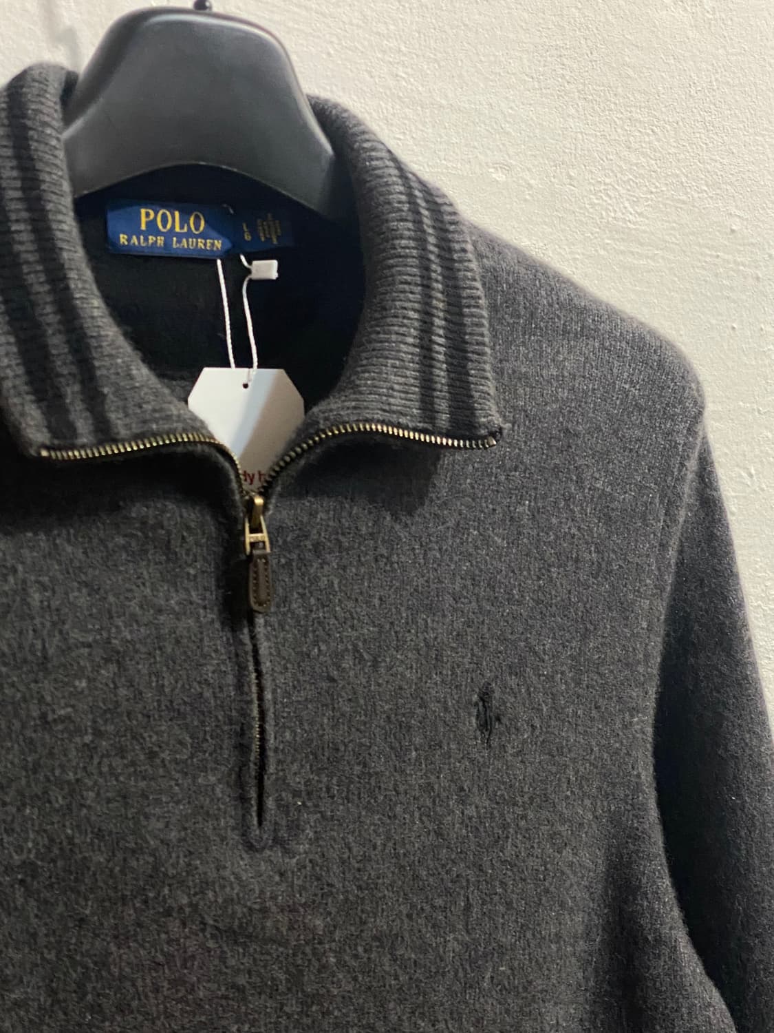 폴로 랄프로렌 하프집업 울 캐시미어 니트 상품이미지4