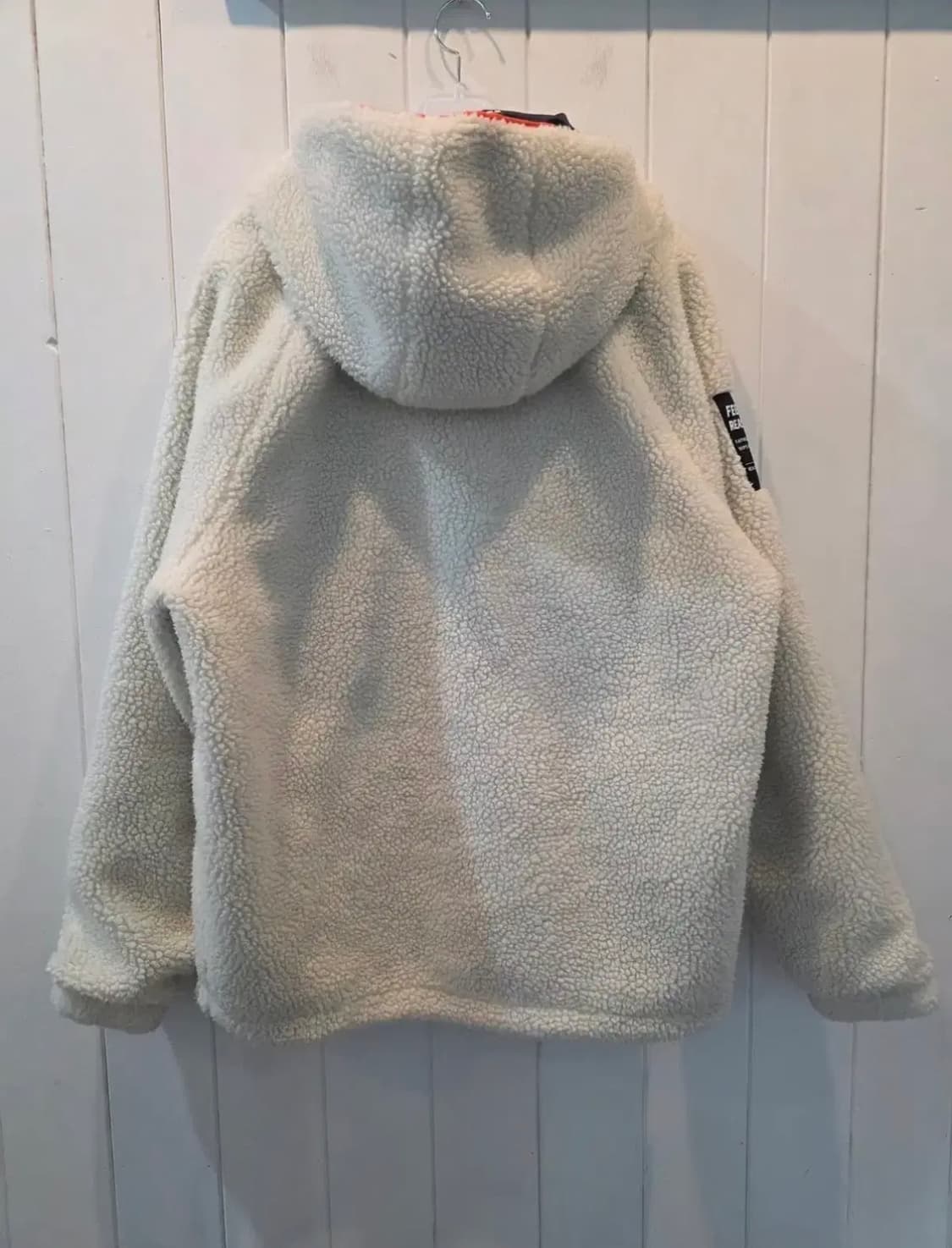 양털 뽀글이 후드 반집업 상품이미지2