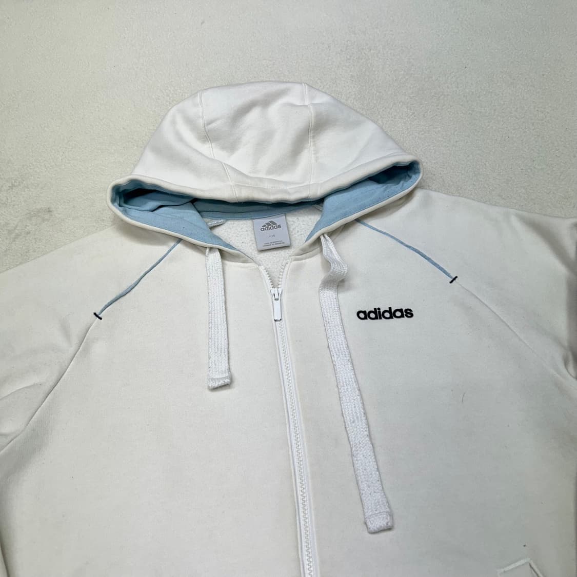 Adidas 00’s white hood zip-up 상품이미지6