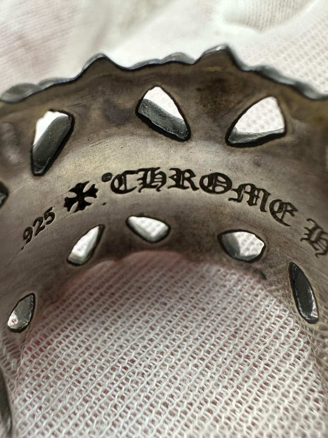 [US 11] 백화점판 정품 크롬하츠 세메터리링 상품이미지8