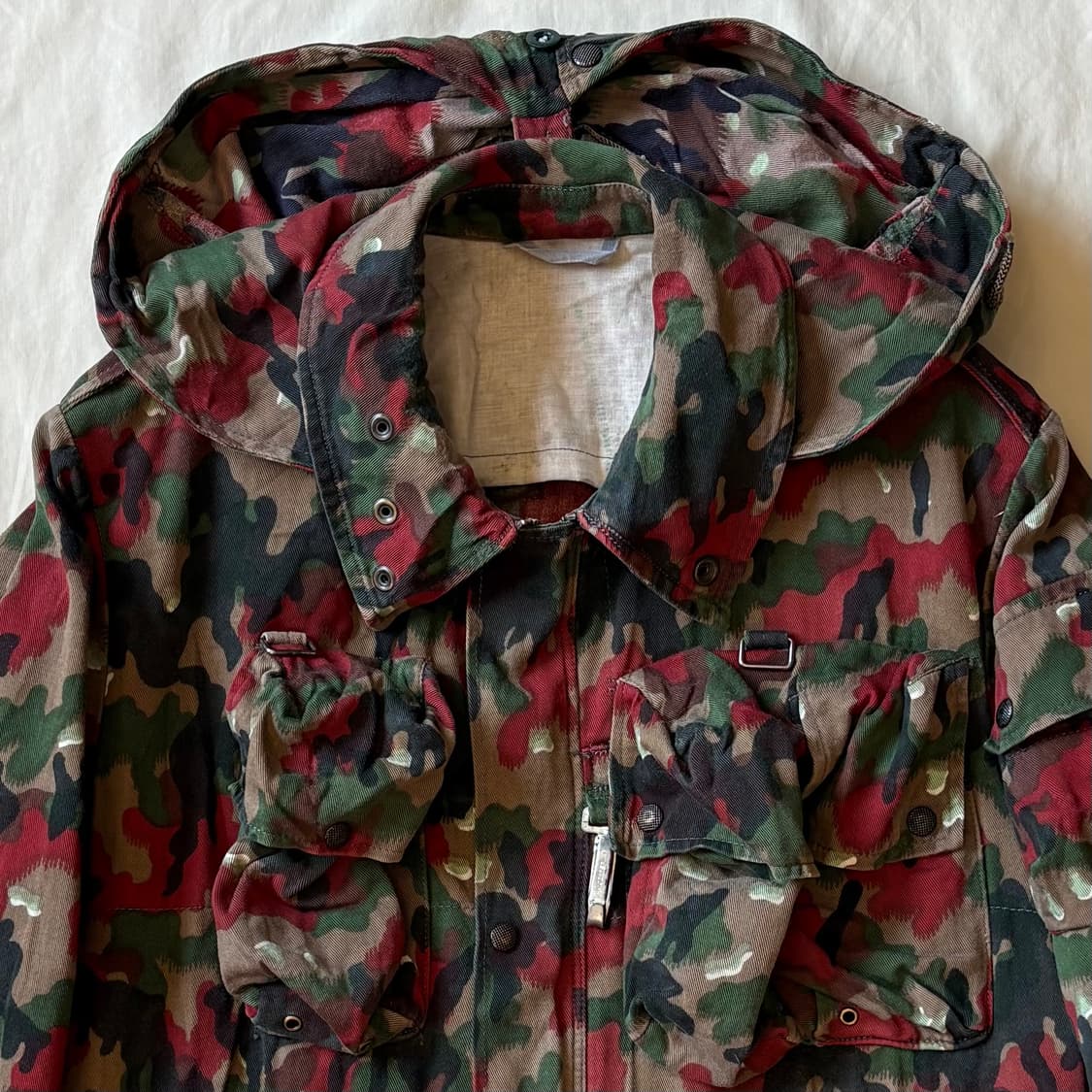 [52] 80s Swiss Army M70 알펜플라주 필드 자켓 상품이미지2