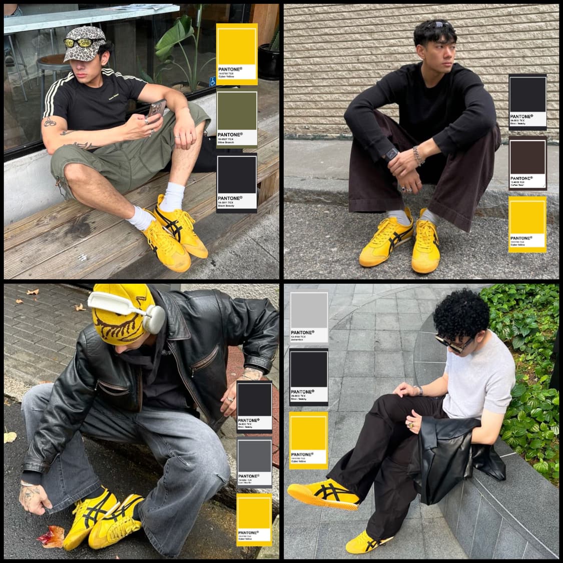 오니츠카 타이거 멕시코66 옐로우 280 상품이미지4