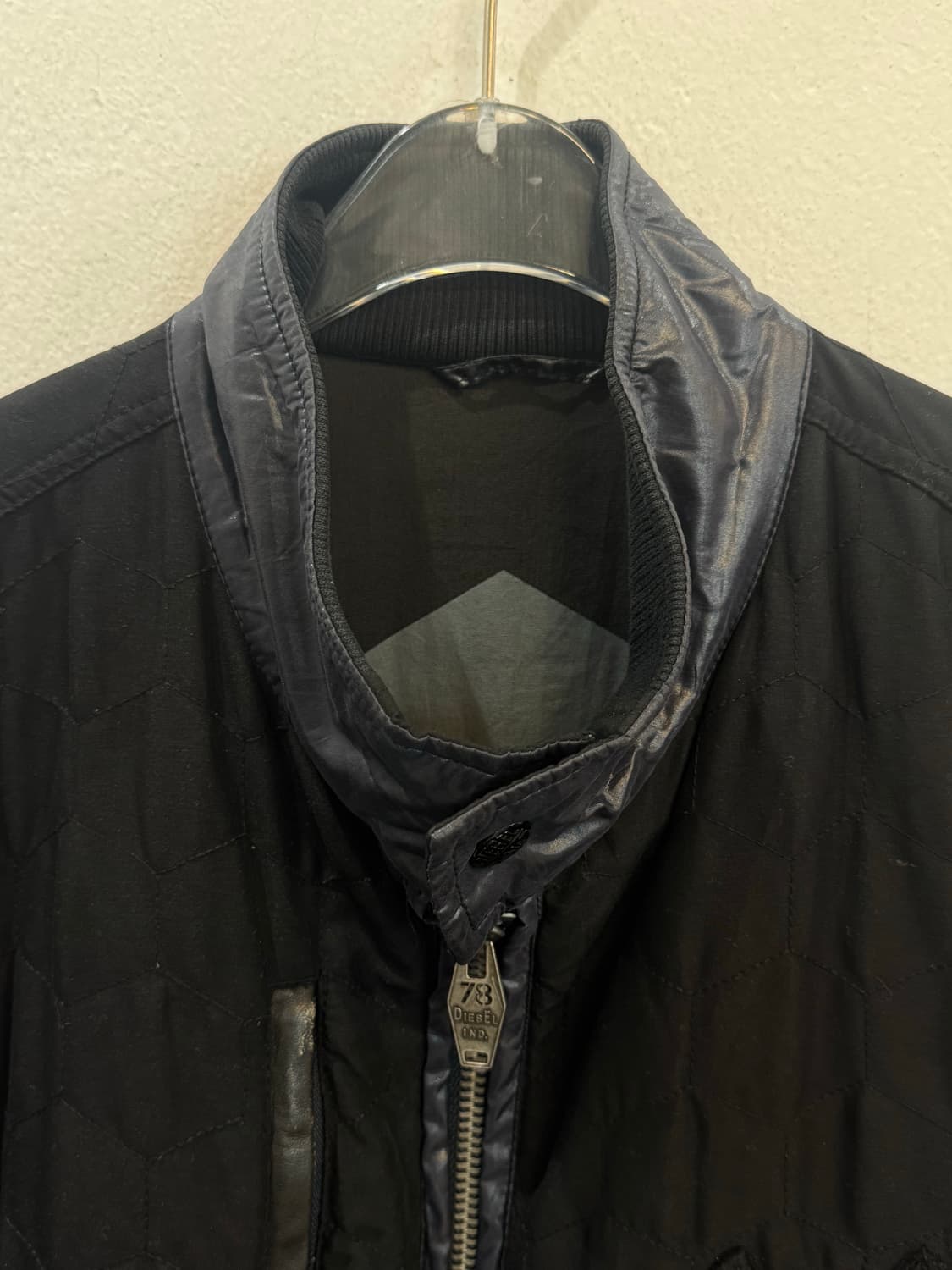 Diesel brand‘s black arm leather biker j 상품이미지4