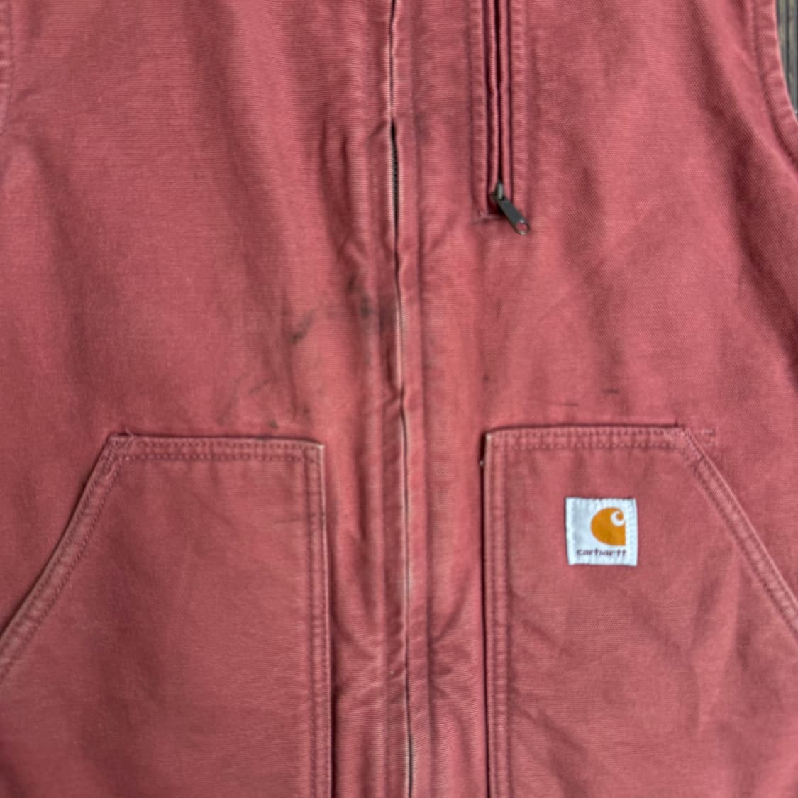 칼하트 양털 베스트 핑크 상품이미지4