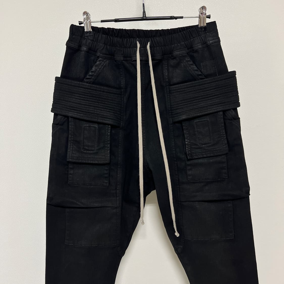 릭오웬스 23FW 다크쉐도우 태권도 카고 팬츠 블랙 SBB 상품이미지3