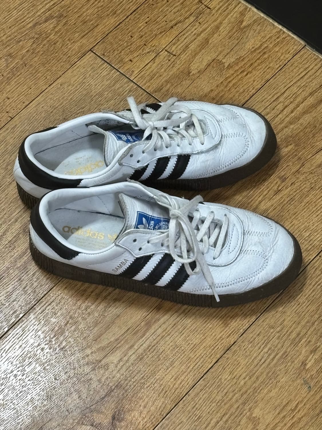 아디다스 삼바로즈 화이트블랙검 w275 상품이미지2