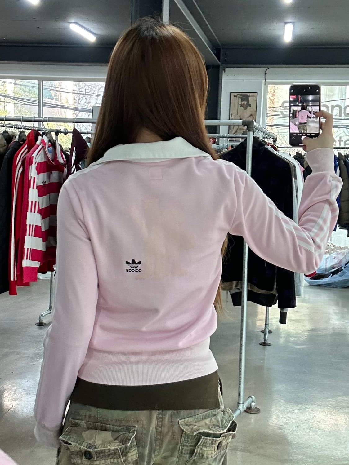 아디다스 베켄바우어 딸기우유 흰핑 져지 상품이미지2