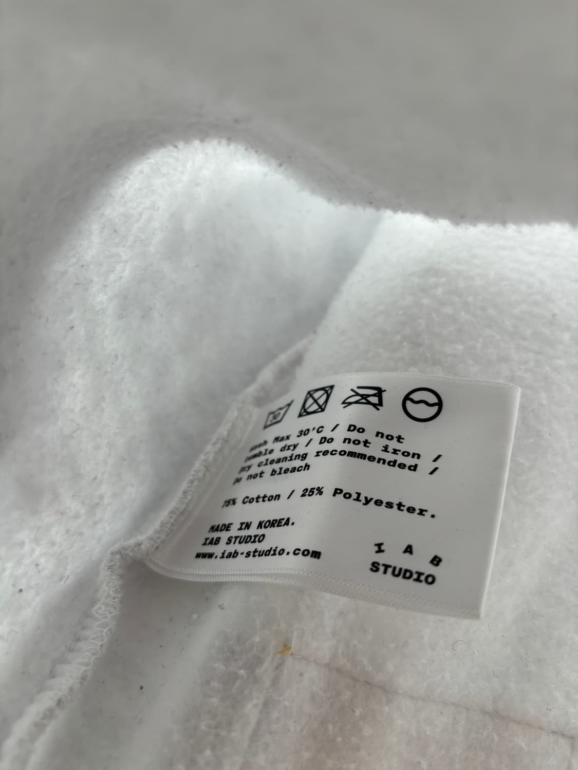 아이앱 스튜디오 후드 라이트 그레이 S 상품이미지4