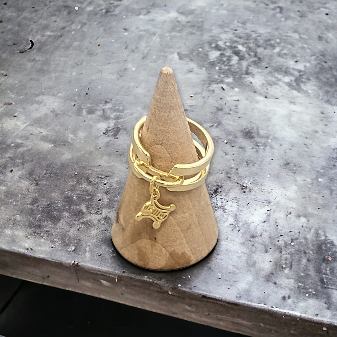 셀린느 트리옹프 925실버 반지 상품이미지5