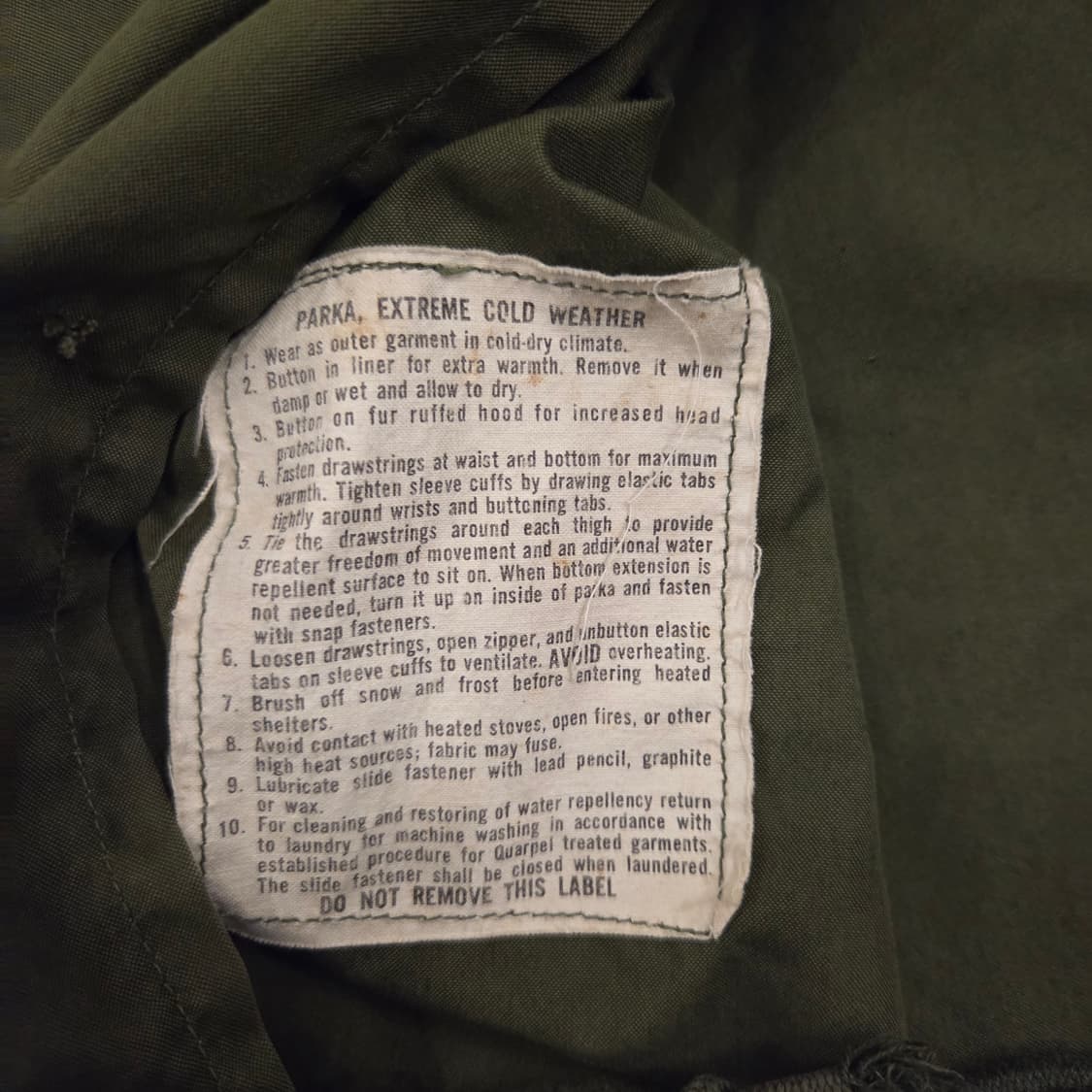 m65 피쉬테일 오리지널 s사이즈 상품이미지4