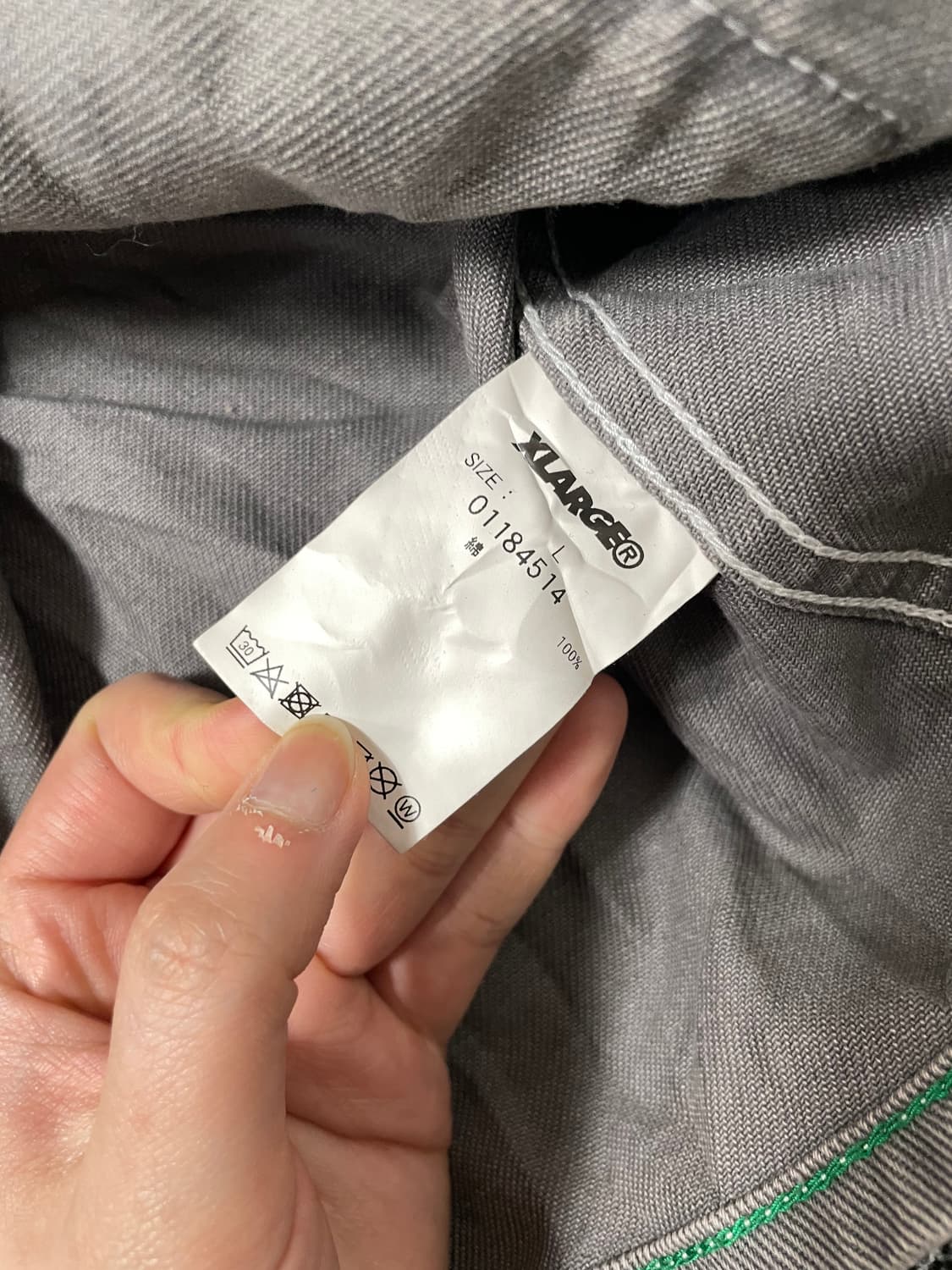 빈티지9. XLARGE 워싱 포켓 워크 자켓 그런지 빈티지 트러커 자켓 상품이미지4