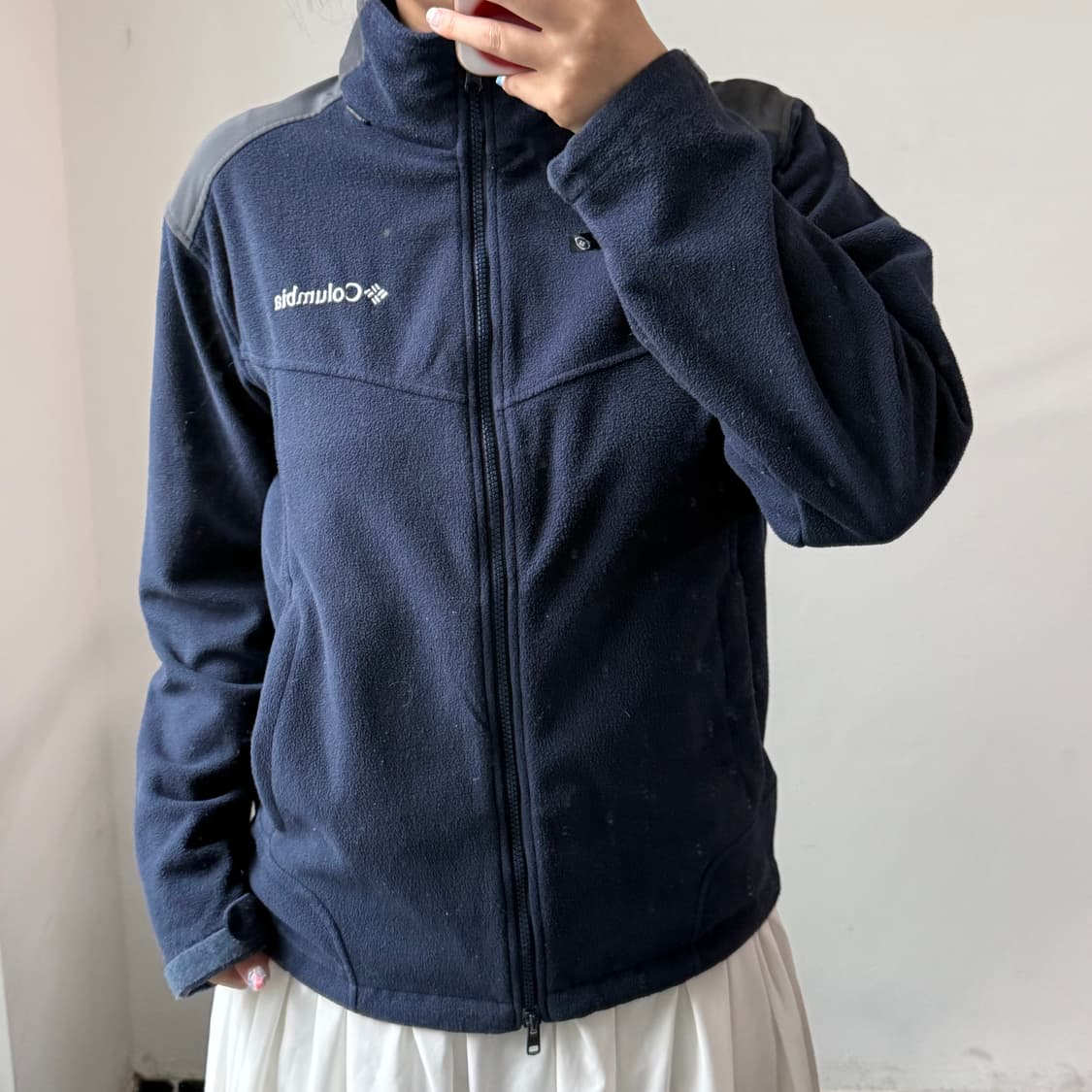 [M] 컬럼비아 네이비 플리스 상품이미지1