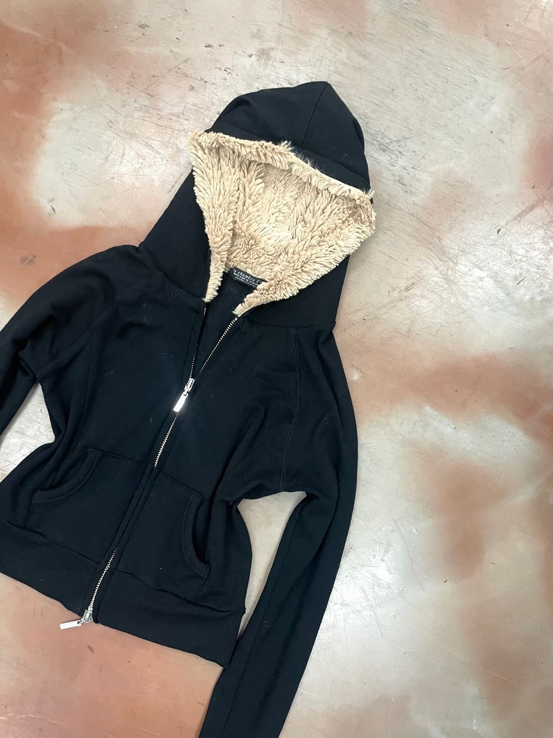  hoodie fur details zip-up 상품이미지4
