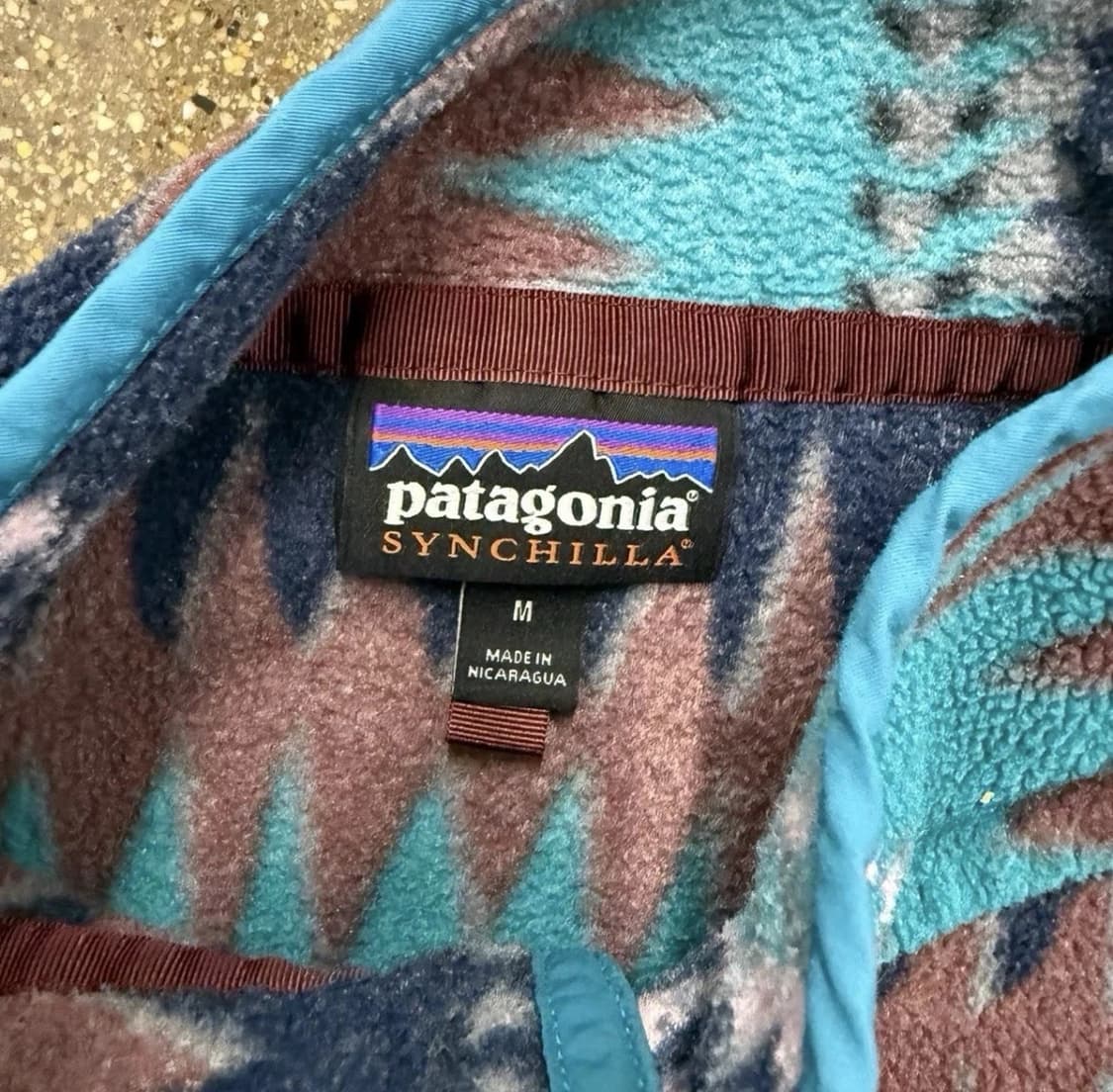 10s 파타고니아 신칠라 스냅-T 아즈텍 패턴 상품이미지3