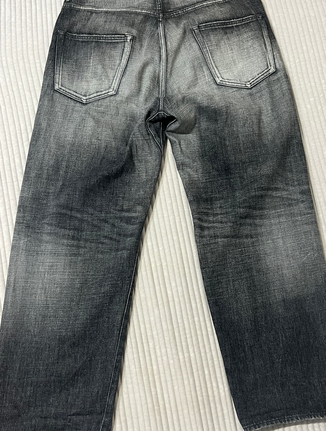 나나미카 셀비지 데님 32 빈티지 블랙 상품이미지3