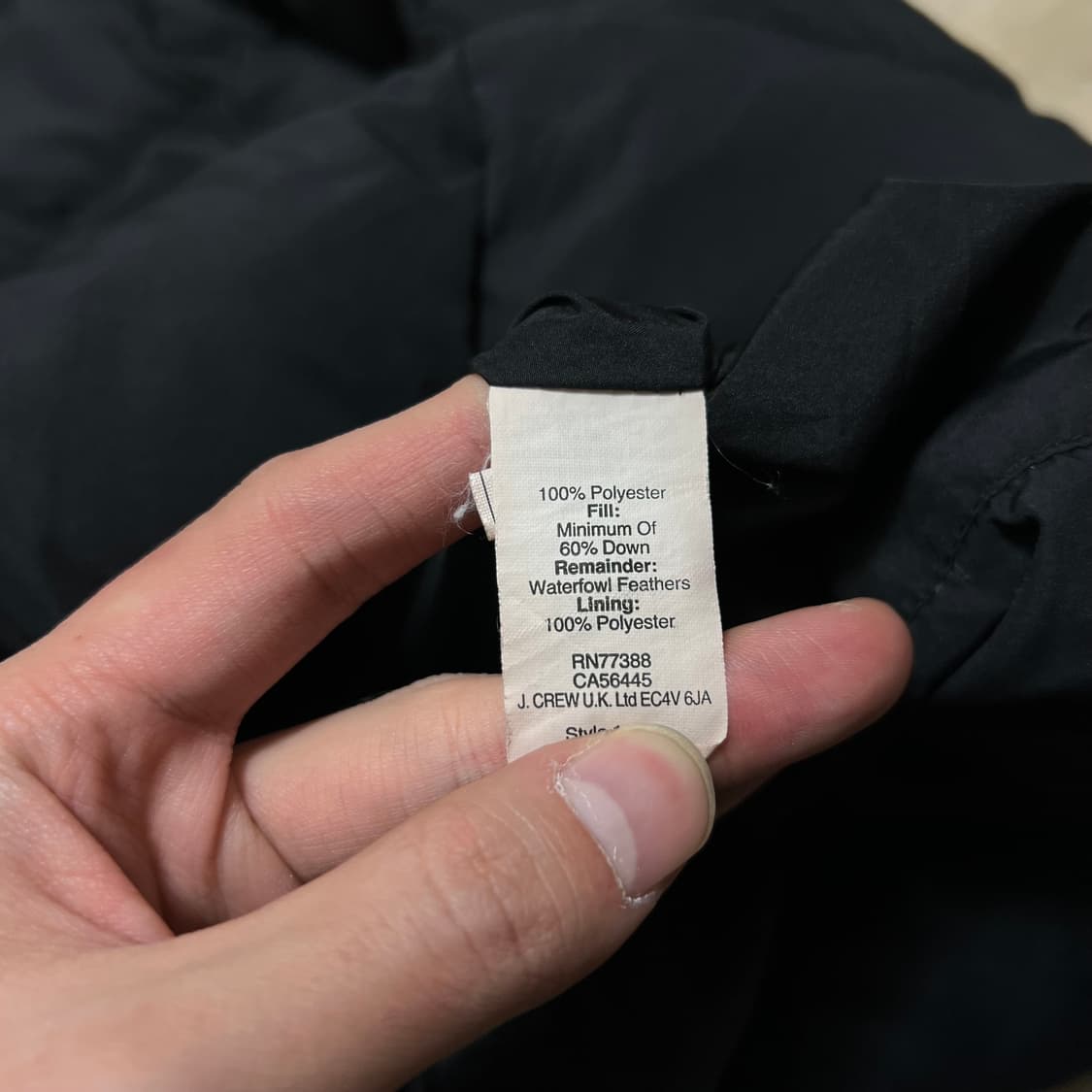 제이크루 여성 덕다운 후드 롱패딩 점퍼 [블랙] S/90 상품이미지5