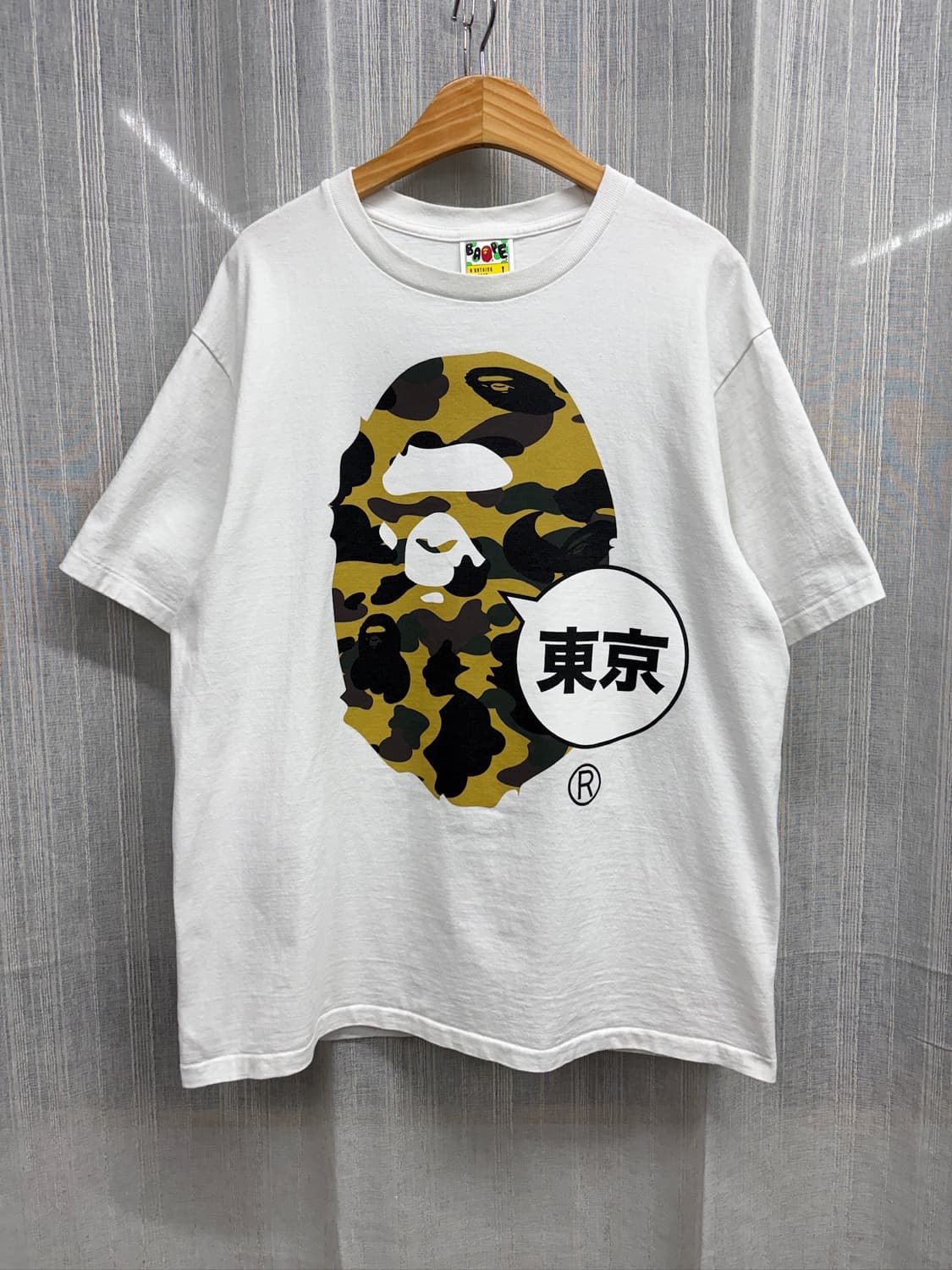 베이프 도쿄 시티 카모 빅헤드 반팔 티셔츠  상품이미지1