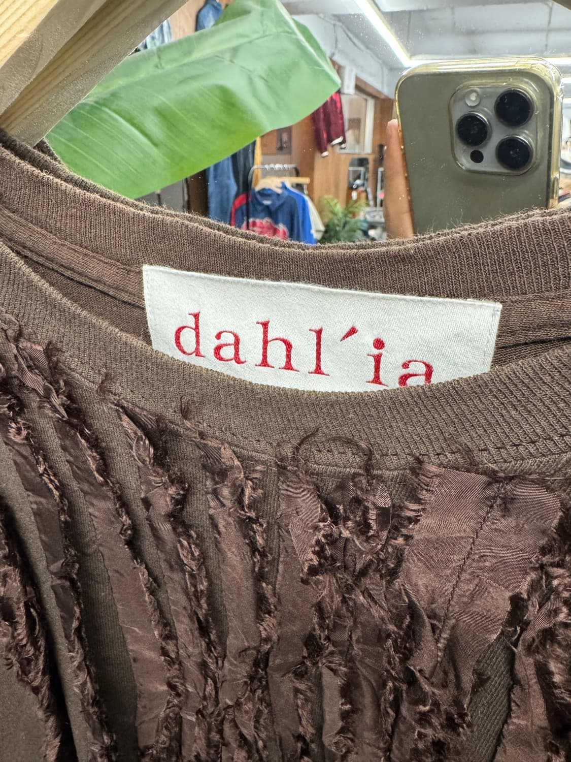 Japanese vintage dahlia 롱슬리브 상품이미지3