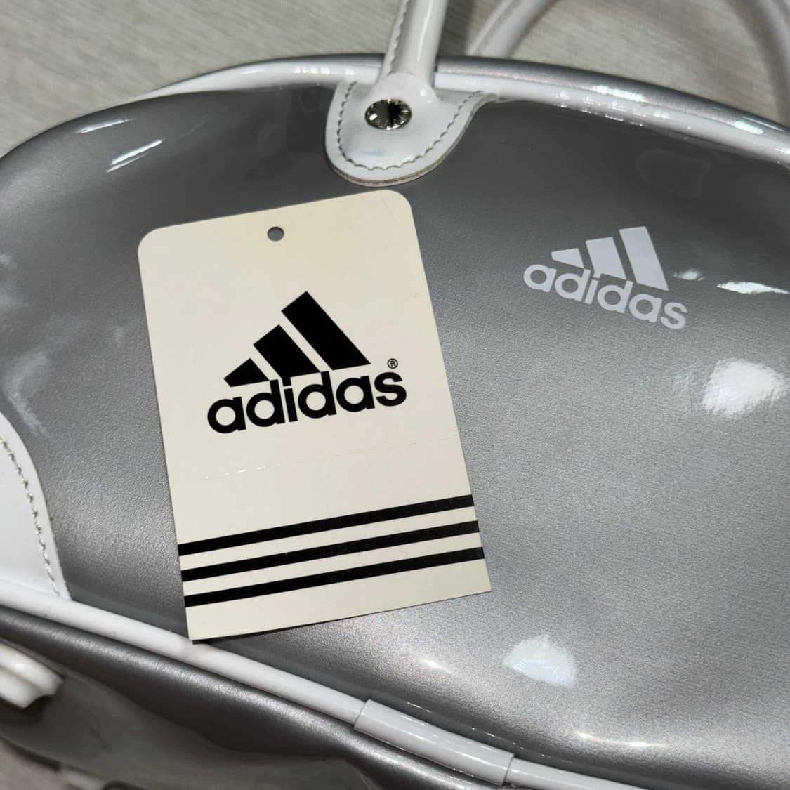 아디다스 일본 빈티지 볼링백 그레이 상품이미지9
