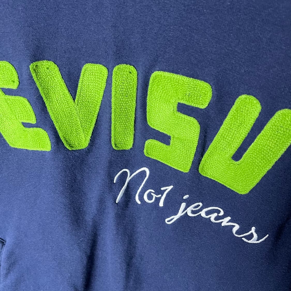 [Evisu] 에비수 로고자수 후드티셔츠 상품이미지4