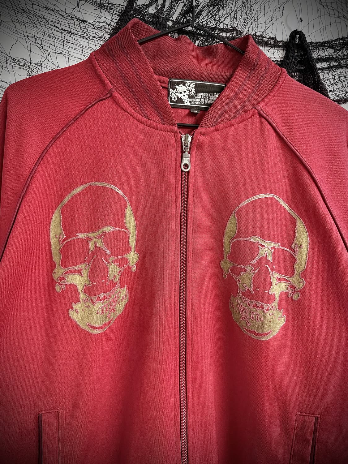 Punk mood skull printing jersey 상품이미지5