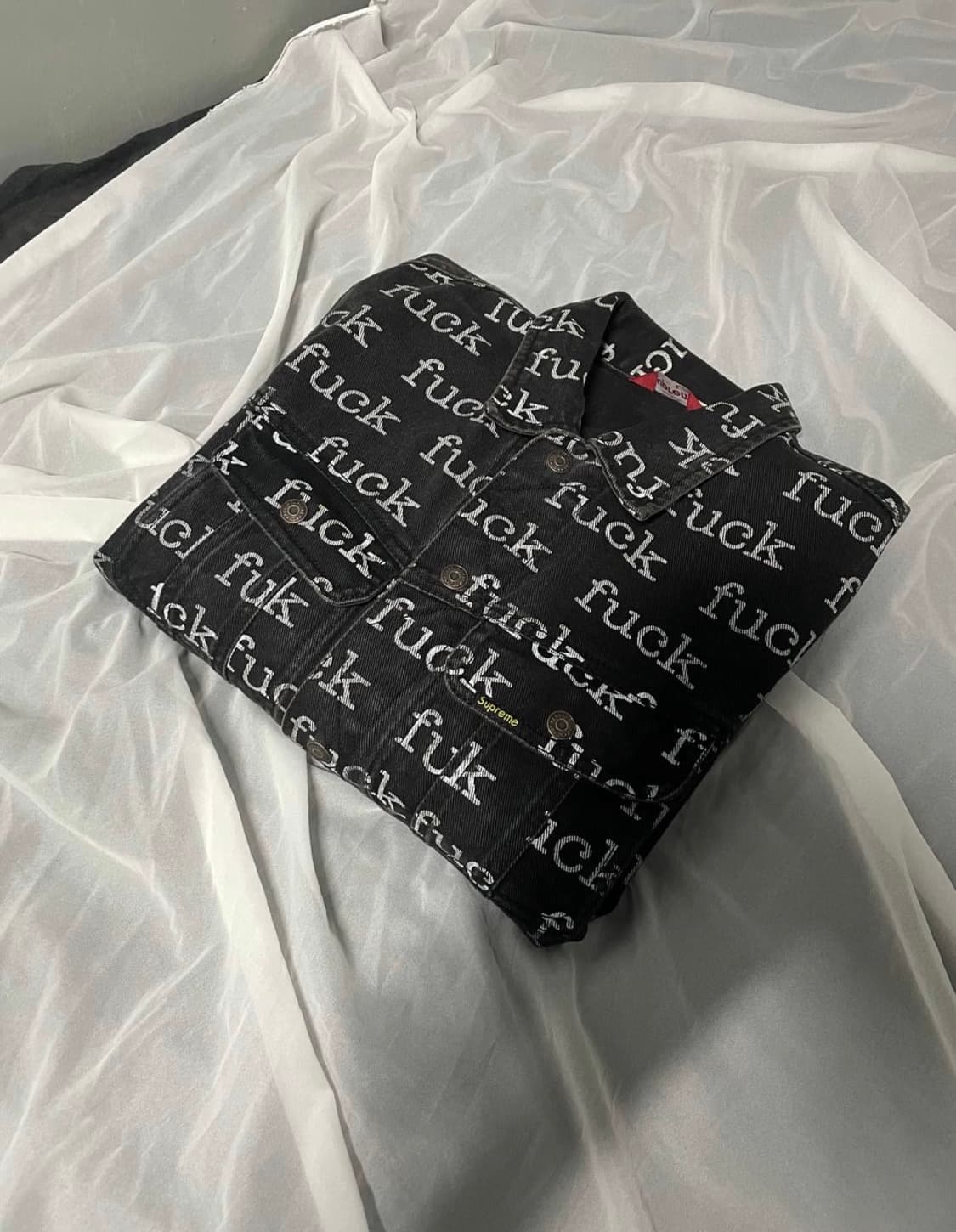 슈프림 13 s/s supreme fuck 데님 자켓 상품이미지4