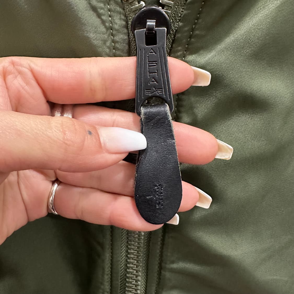 알파인더스트리 MA-1 플라이트 자켓XS 상품이미지8