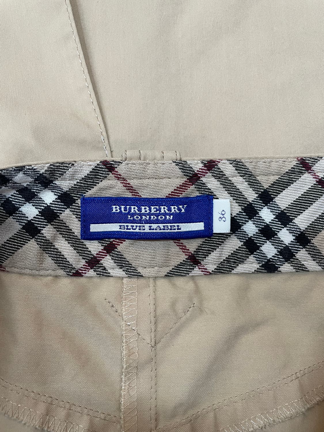 Burberry 버버리 블루 로고 스커트  상품이미지4