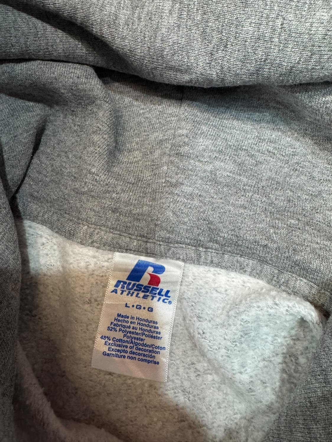 러셀 빈티지 스웻 후드티 (L)  상품이미지4
