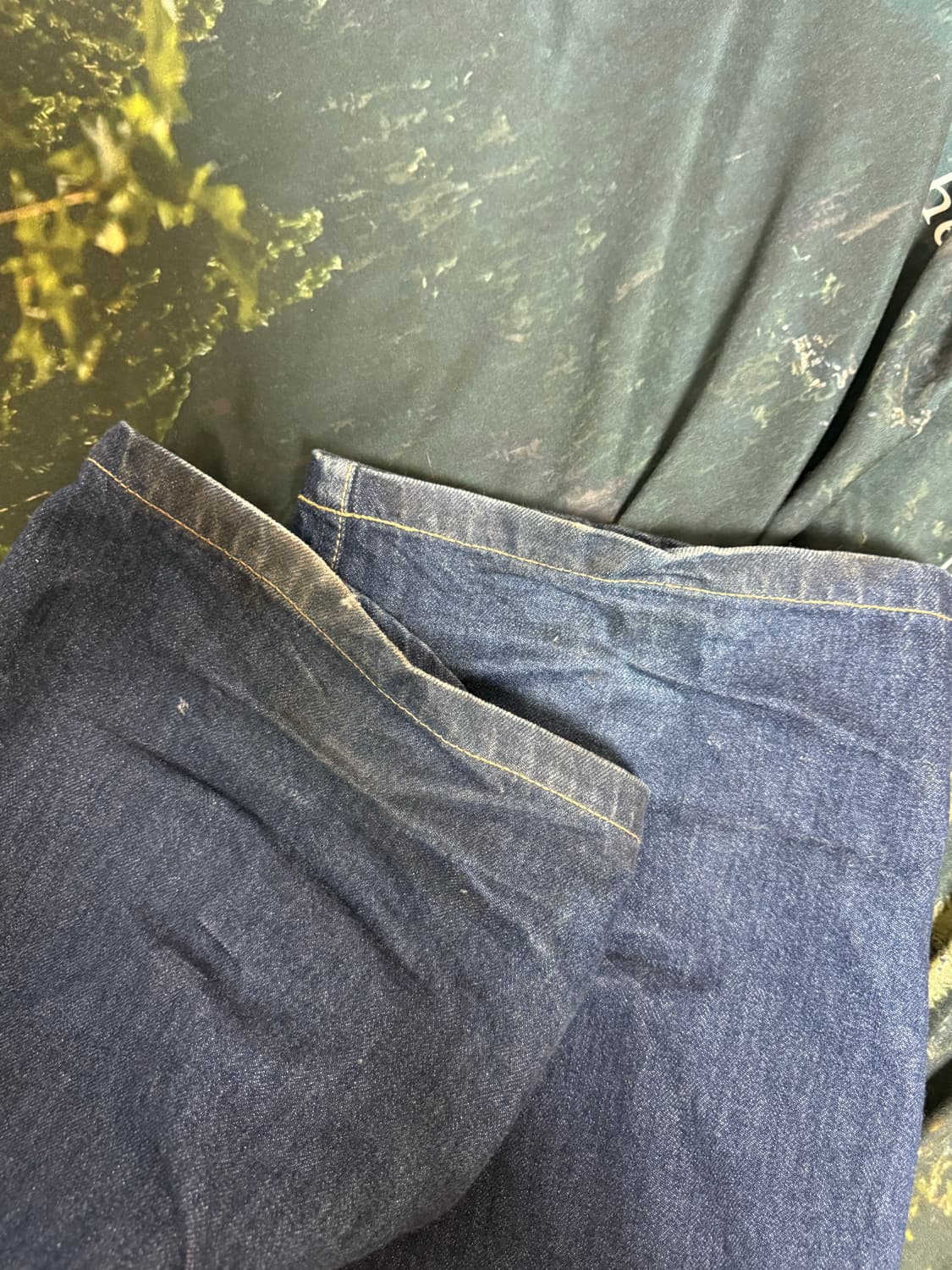 아워레가시 바이레도 바스트컷 인디고 데님 팬츠 상품이미지5