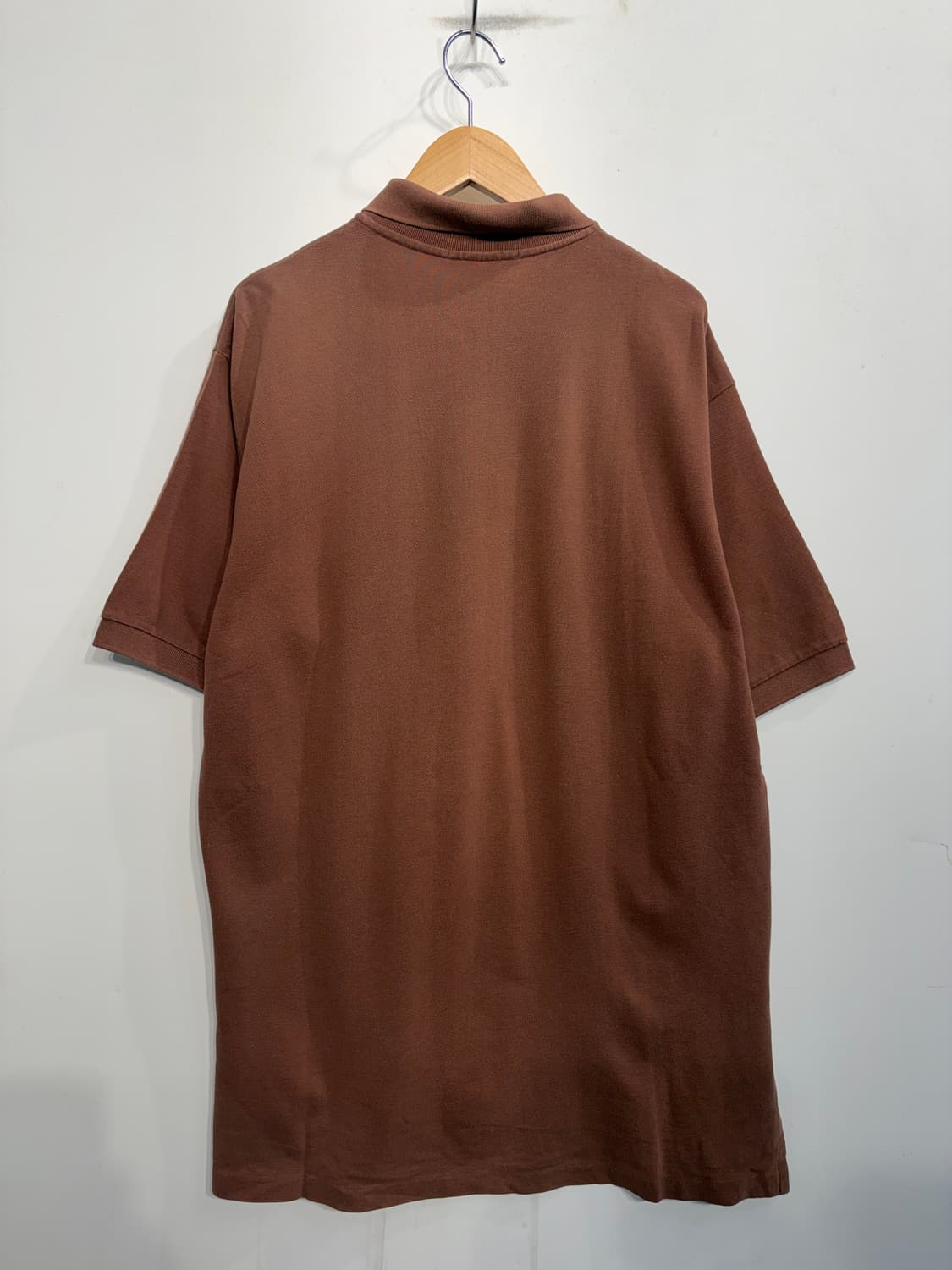105 폴로 랄프로렌 클래식 핏 피케 반팔 폴로 셔츠 브라운 상품이미지7