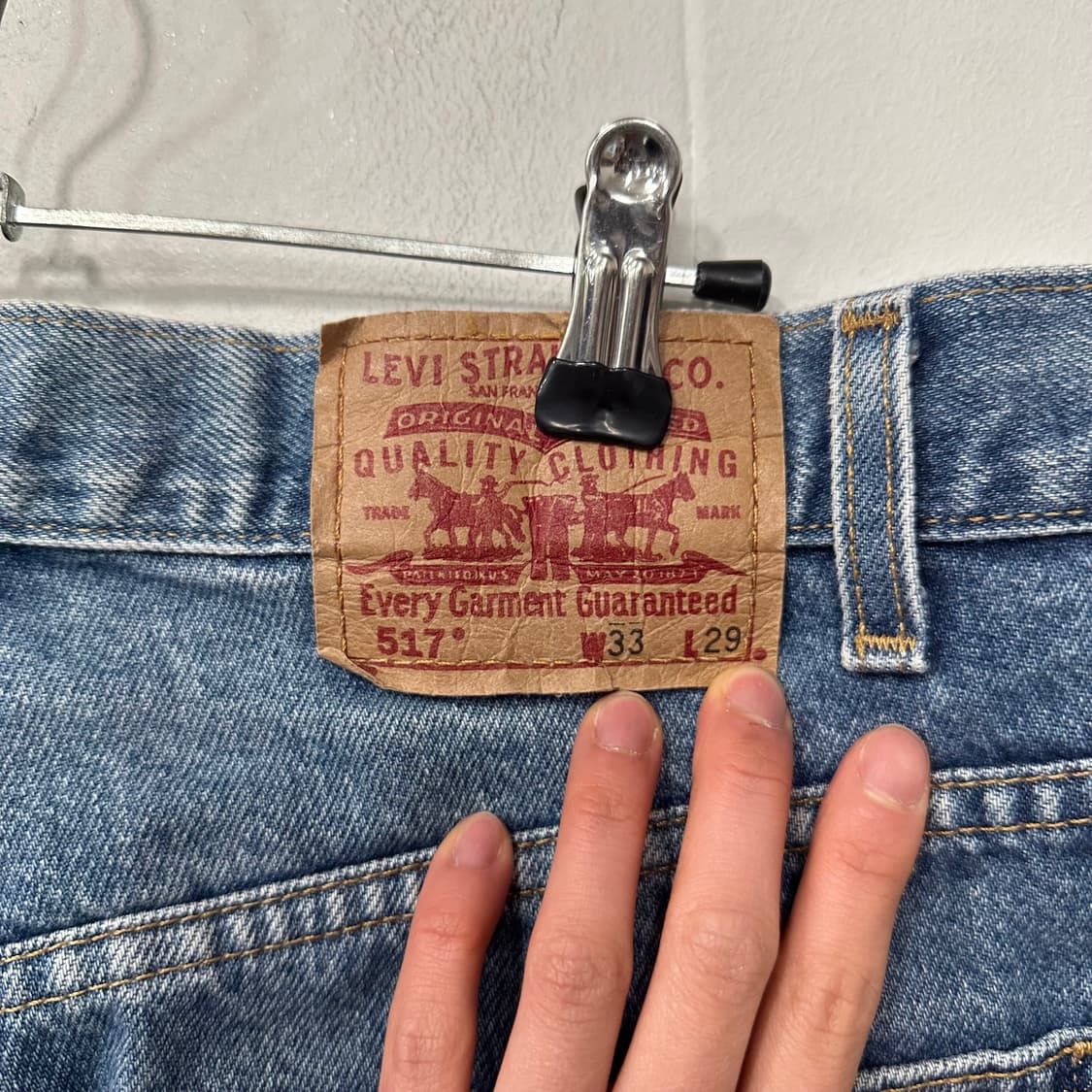 리바이스 517 부츠컷 데님팬츠 상품이미지6