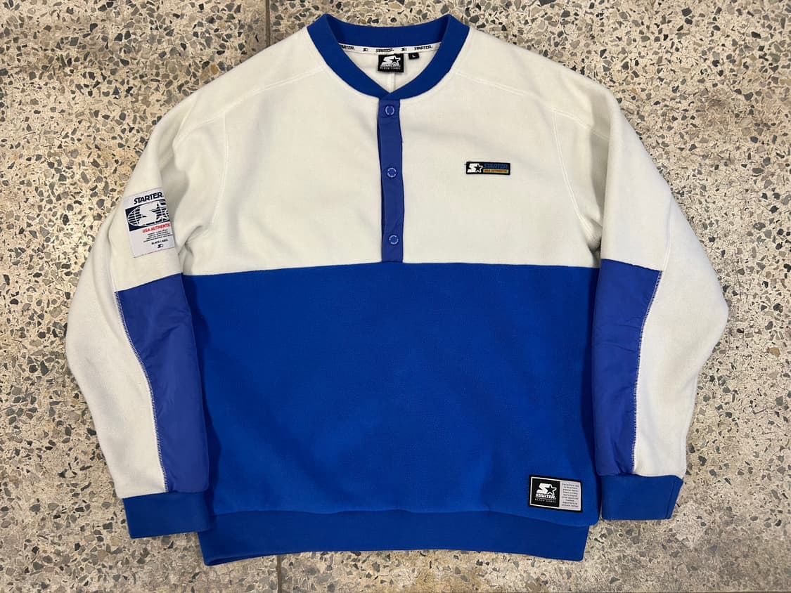 스타터 블랙라벨 USA 플리스 헨리넥 스웨트셔츠 size L 상품이미지1