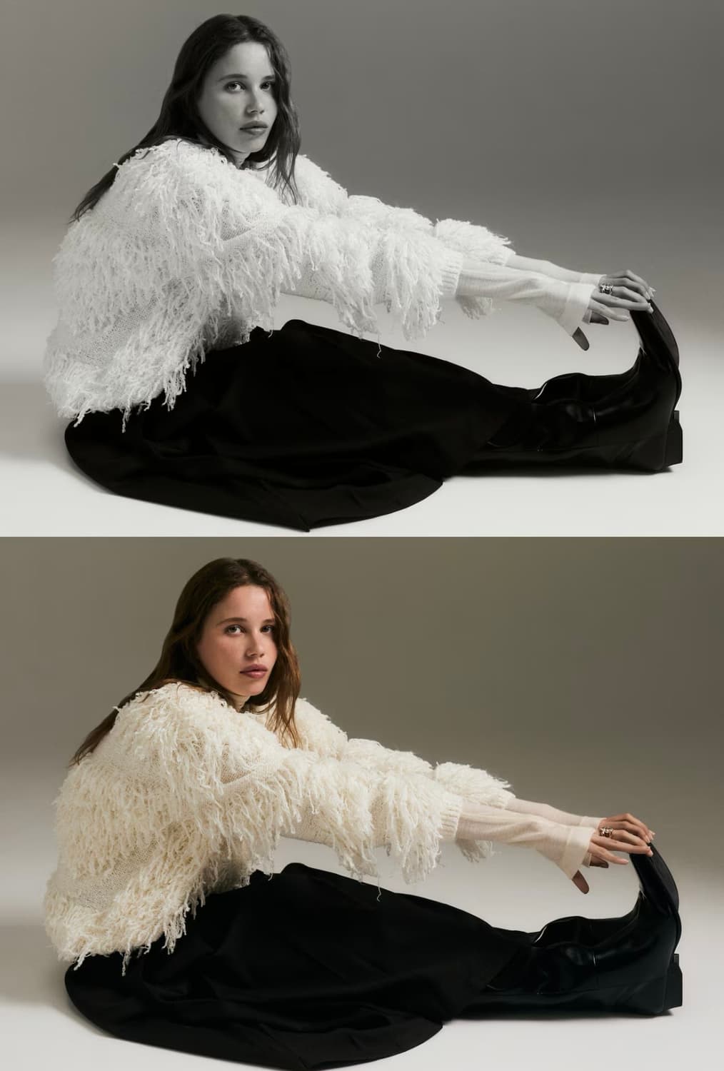 [M]H&M 에이치앤엠 프린지 스웨터/니트 상품이미지6