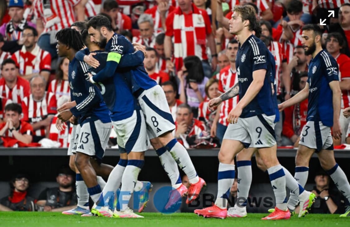 [XL] 아디다스 24-25 맨유 어웨이 호일룬 유로파 유니폼 상품이미지2