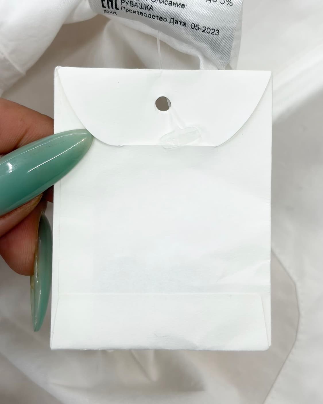 가니 화이트 러플 칼라 코튼 포플린 블라우스  상품이미지10