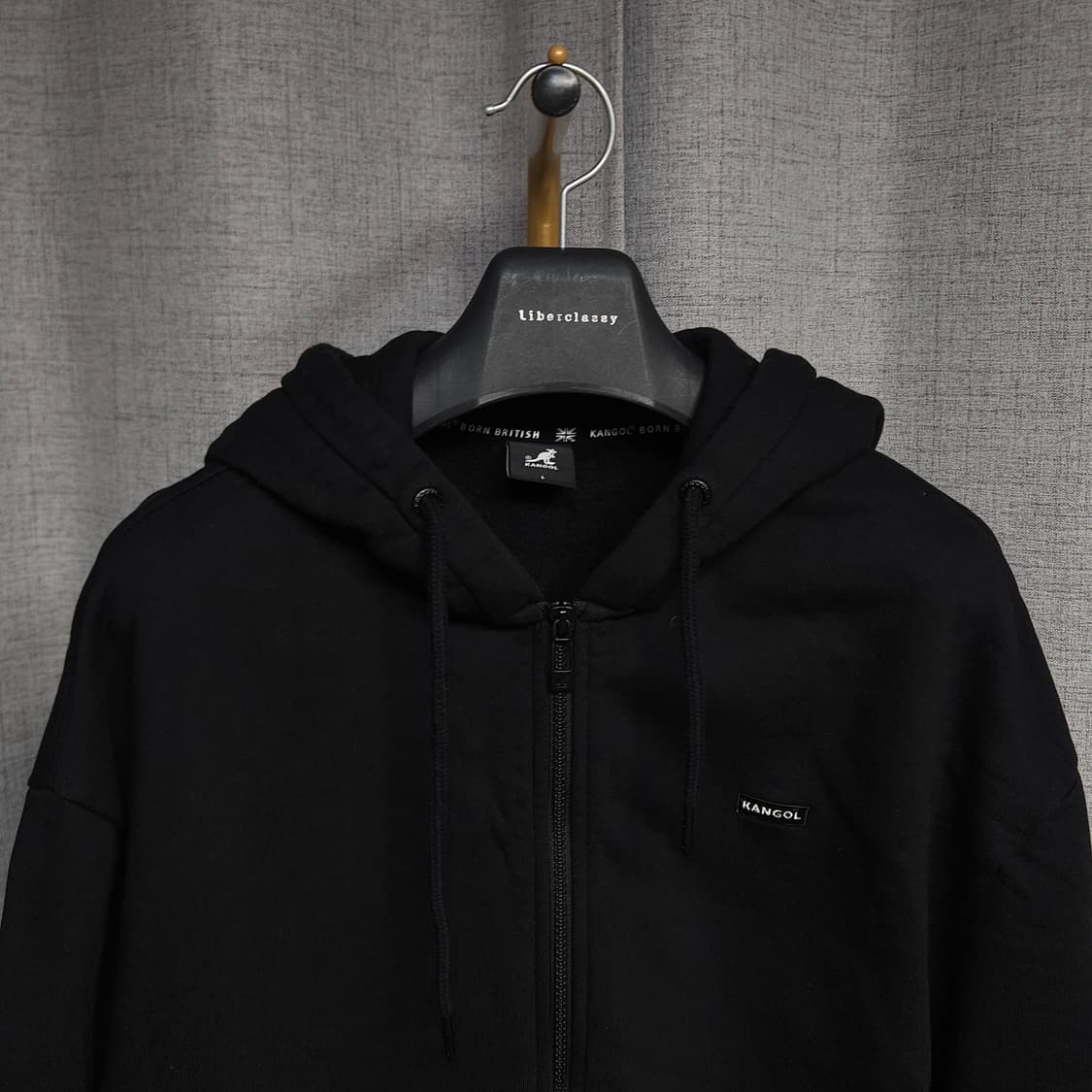 100 ) 캉골 기모 후드 집업 상품이미지2