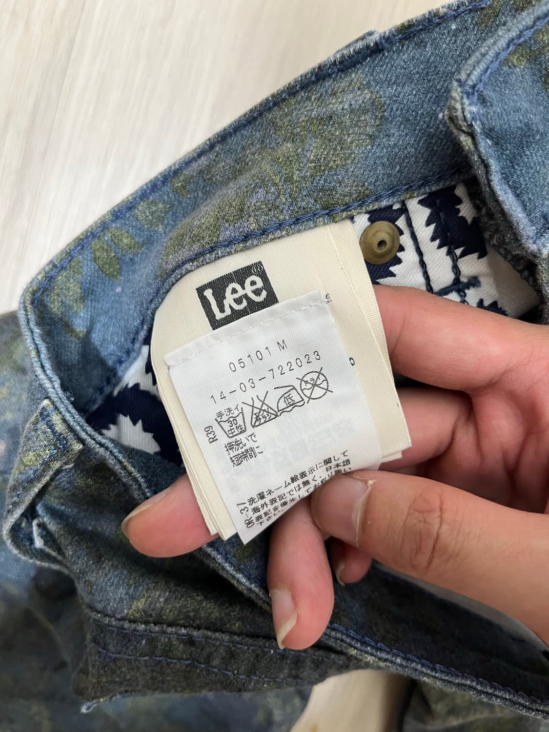 비비안웨스트우드 lee 콜라보 데님팬츠 상품이미지4