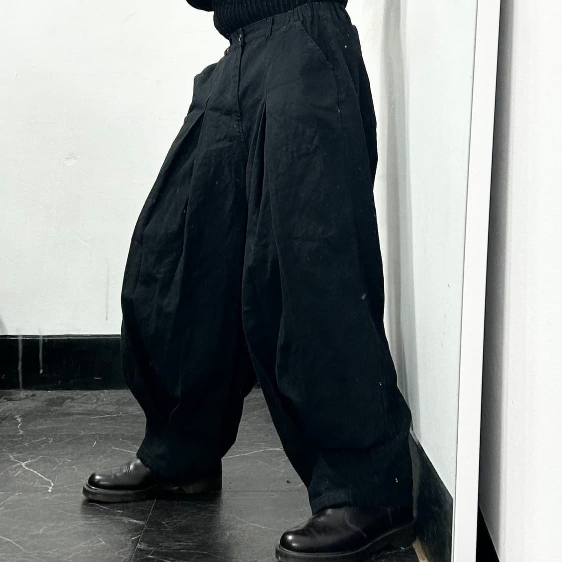 앵글런 벌룬 와이드 팬츠 상품이미지3