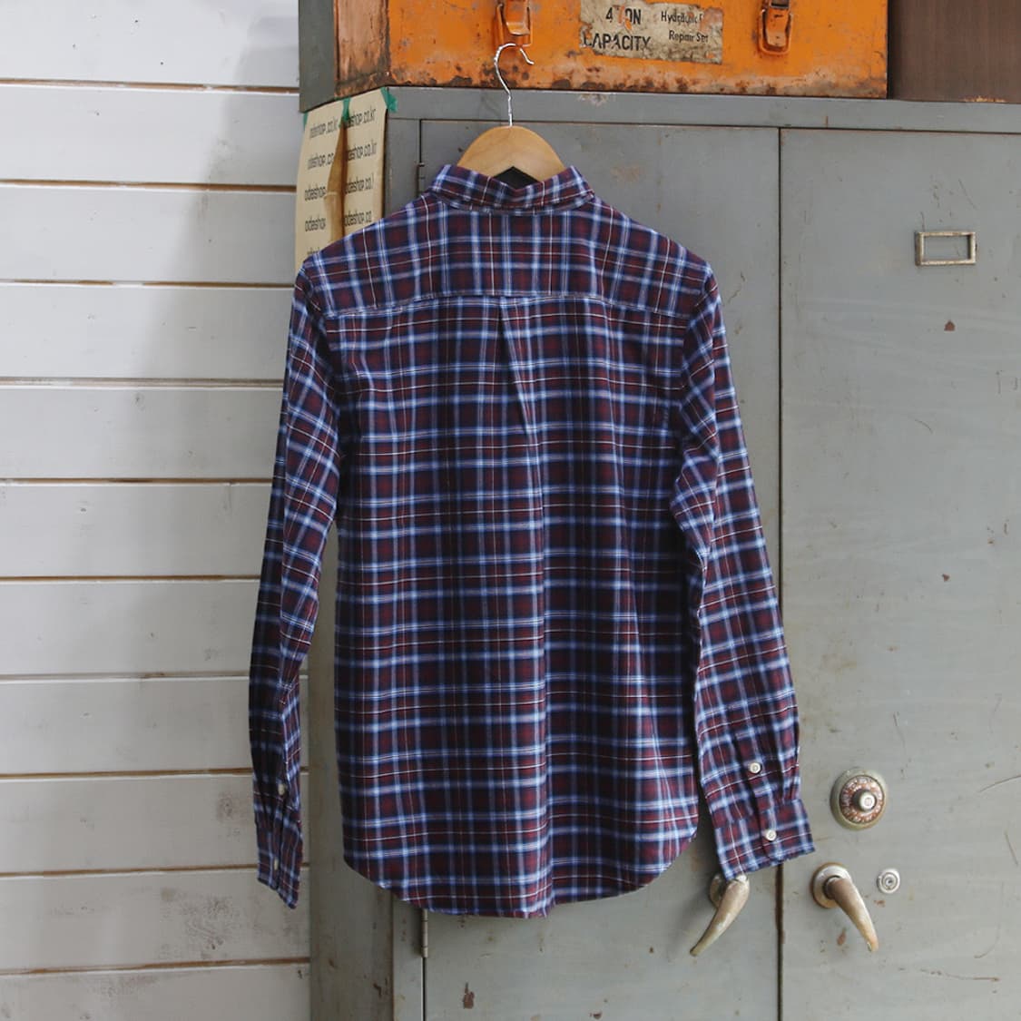 (착용컷) 폴로 랄프로렌 체크 셔츠 (95-100) 상품이미지4