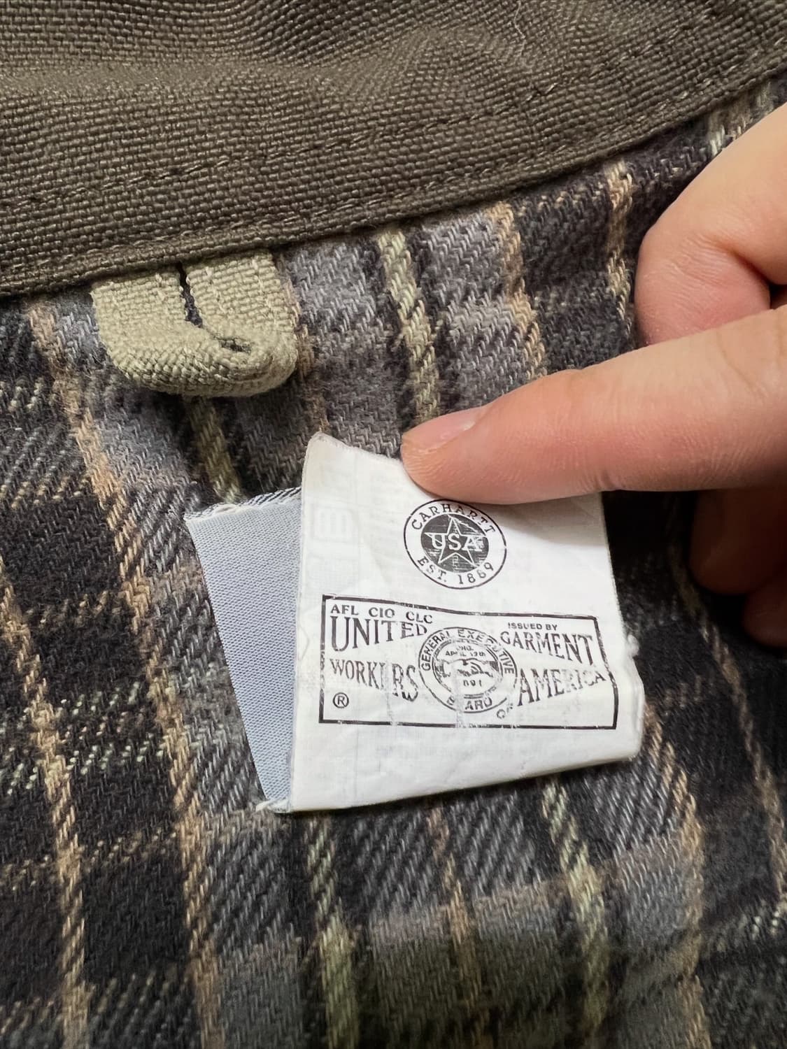 칼하트 J124 디트로이트 자켓 상품이미지6